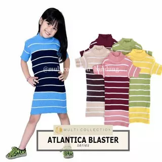 Dress Rajut anak- ATLANTICA BLASTER - Dress Anak - baju rajut - Pakaian Anak - Sweater Rajut Anak