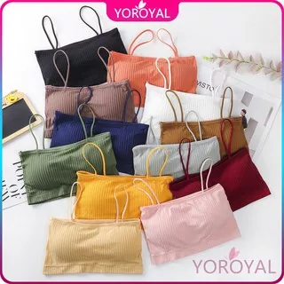 YOROYAL FASHION BRA BH KEMBEN / TANKTOP BRA BH / BRA SEAMLESS /Pakaian dalam wanita