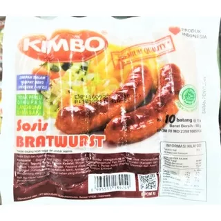 Kimbo Sosis Bratwurst Original 500gr