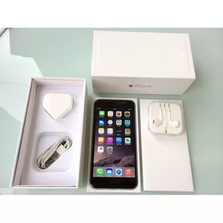Iphone 6 Plus 16gb Space Grey, Silver, Gold Second Fullset Mulus Like New 6+