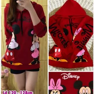 JAKET/ATASAN HODY KARAKTER MICKEY/SWETER