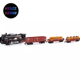 Electric Racing Rail Car Kids Track Train el Toy Baby Railway Train Racing Road Transportation Building Slot Sets Toys Kids