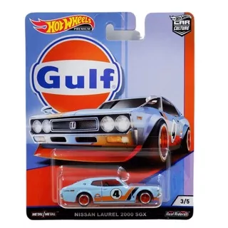 Hot Wheels Premium Nissan Laurel 2000 SGX GULF - HOT WHEELS