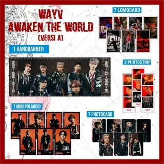 PAKET SUPER HEMAT KPOP WAYV - TAKE OFF/TAKE OVER THE MOON/AWAKEN THE WORLD (FANKIT 16K)