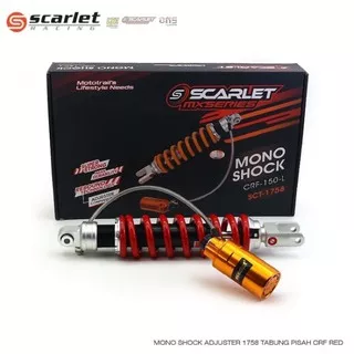 Scarlet Racing - Mono Shock Motor CRF Adjuster Tabung Pisah 1758 monoshock crf shock crf