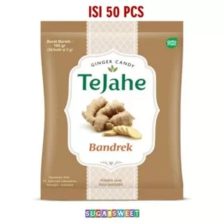 Permen Tejahe Bandrek 100 gr - 50 pcs