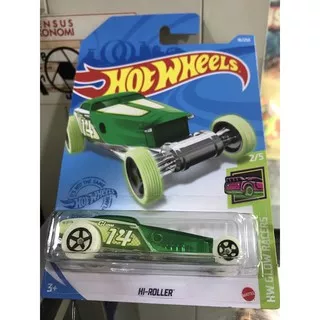 Hot Wheels Hi Roller seri Glow Racers