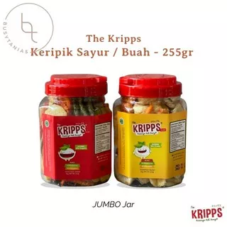 Keripik Sayur & Buah THE KRIPPS JUMBO Snack Sehat - 255gr / Keripik Diet