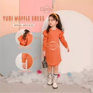 Yuri Waffle Dress | Dress Anak | Baju Anak | Daster Anak | Pakaian Anak