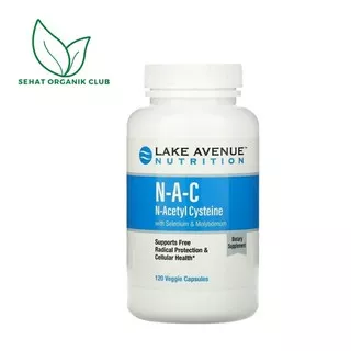 Lake Avenue NAC N-Acetyl Cysteine 600 mg 120 Capsul