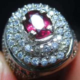 NATURAL CINCIN PRIA PERMATA RHODOLITE GARNET SRILANKA