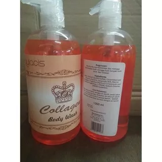 body wash faylacis collagen - sabun mandi kolagen promo asli - 1liter