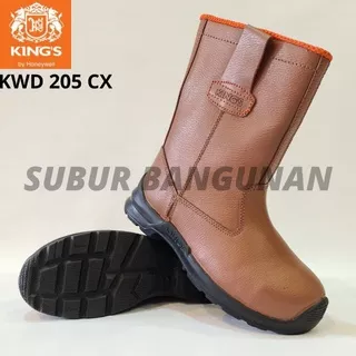 Kings KWD 205 Cx Sepatu Safety Shoes King's Kwd 205 CX Brown Cokelat King's by Honeywell