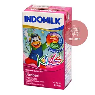 Susu Indomilk Kids-Strawberry 115ml