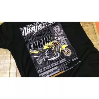 Kaos Motor Kawasaki Ninja Kaos Motor Ninja Two Stroke Kaos Ninja Twostroke