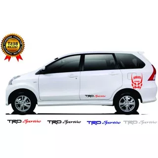 Stiker Mobil TRD SPORTIVO TRD S Semua Mobil Toyota