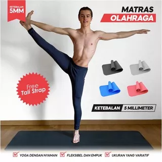 MATRAS OLAHRAGA | MATRAS GYM | ALAT OLAHRAGA | MATRAS YOGA | GYM | WORKOUT | MATRAS PROTECTOR (029)