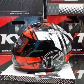 HELM KYT R10 SERI 3 / KYT FULLFACE R10 GRAFIK