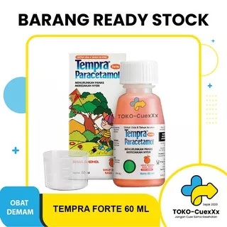 TEMPRA FORTE 60ML OBAT  PENURUN DEMAM / PEREDA NYERI ANAK