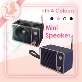 Retro Speaker  Bluetooth Wireless - speaker USB lucu mini portable HL-CBA658