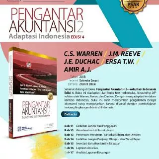 Pengantar Akuntansi 2 edisi 4 - adaptasi Indonesia Warren
