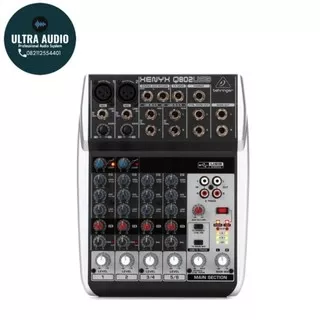 Behringer XENYX Q-802USB / Q802USB / Q 802 USB / Q802 USB Mixer Audio ORIGINAL