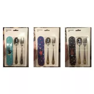 Alat Makan Miniso - Cutlery Set Miniso