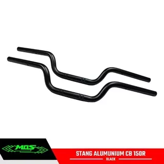 Stang Stir CB 150 r new model original warna hitam Almunium MOS