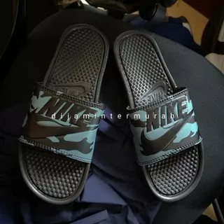 NIKE BENASSI SWOOSH ARMY NAVY ORGINAL SANDAL NIKE ORIGINAL SANDAL SLIDES NIKE ORIGINAL