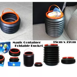 ? Ember Lipat Plastik Magic Container Foldable Plastic Bucket B ?