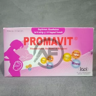 Vitamin untuk Ibu hamil dan menyusui - Promavit da Gestiamin-Plus