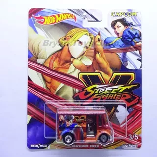 Hot Wheels Pop Culture Street Fighter Capcom Bread Box