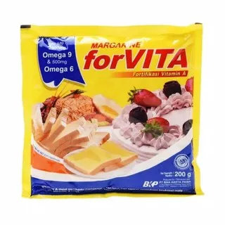 Margarin FORVITA Mentega 200 Gr/Sachet