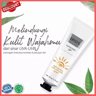 ERTOS Sunscreen Gel Sunblock SPF 50 Terbaik Untuk Semua Jenis Kulit