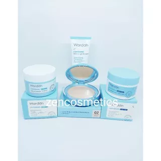 Wardah paket lightening series 4 set /wardah paket murah / cream Wardah