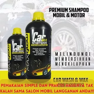 Sampo Mobil Shampo Motor Shampoo Sabun Cuci Mobil Motor Wash & Wax Conditioner Perawatan Kendaraan Produk Original Jaminan Berkualitas MaxGlow Jakarta