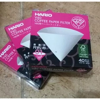 Hario Paper Filter V60 Dripper V01