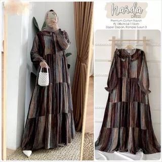 NARDA DRESS MAXY RAYON