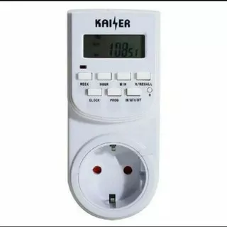 timer listrik kaiser digital timer listrik colok stopkontak digital Philmax