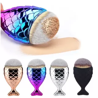 Brush makeup / brush bedak mermaid / brush powder / brush highlighter / brush contour