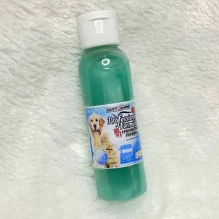 shampoo kutu flea tick kucing anjing best in show BIS 100ml