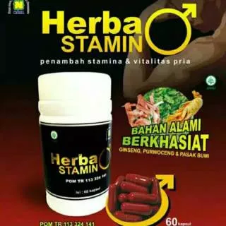 Herbastamina Obat penambah gairah laki2 dewasa/obat pegal dan capek2 Pria pekerja keras