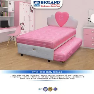 Bigland Springbed Twin Hellokitty Classic