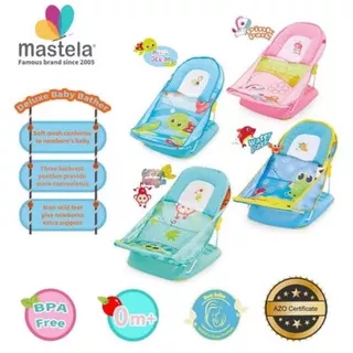 Mastela Kursi Duduk Mandi / Baby Bather 3 posisi untuk bayi Baby Bather Jaring Mandi Bayi