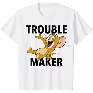 Baju Anak Tom And Jerry Trouble Maker Portrait T-Shirt