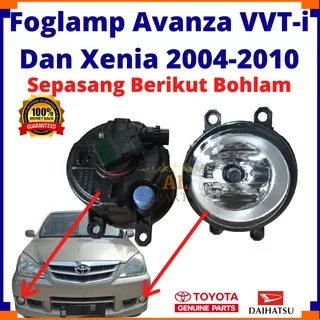 Lampu Kabut Avanza Dan Xenia VVTi/Fog Lamp Avanza Dan Xenia 2004 - 2011/1 Set Fog Lamp Kanan Kiri