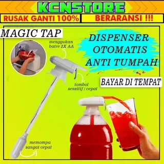 DISPENSER POMPA BOTOL AIR MINUM MINUMAN OTOMATIS ELEKTRIK MAGIC TAP PERLENGKAPAN RUMAH TANGGA DAPUR