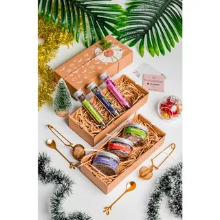 JOY PACKAGE - Hampers Natal & Tahun Baru Flower Tea by Seduh Pertama | Christmas & New Year Gift Hampers