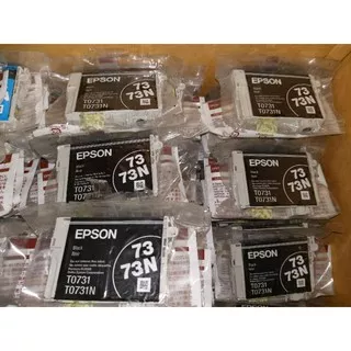 Cartridge epson 73n black lostpack original segel