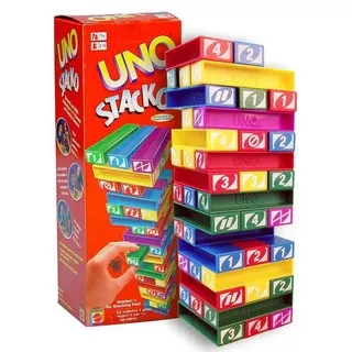 Mainan Edukatif / Edukasi Anak - Uno Stacko Tumbling Stacking Tower